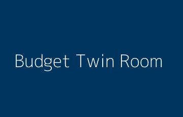 budget twin room - Hotel Casa Ferie Sant’Anna